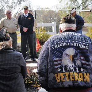 Veterans Day Service New Town Press