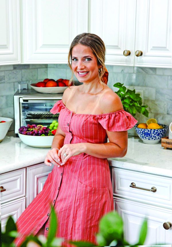 Laura In The Kitchen In South Harrison Township New Town Press   Feature Cook Laura Web 600x863 